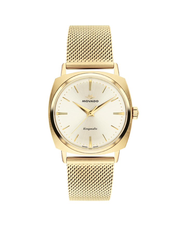 Movado Heritage Kingmatic 35mm SwissAutomatic Watch 