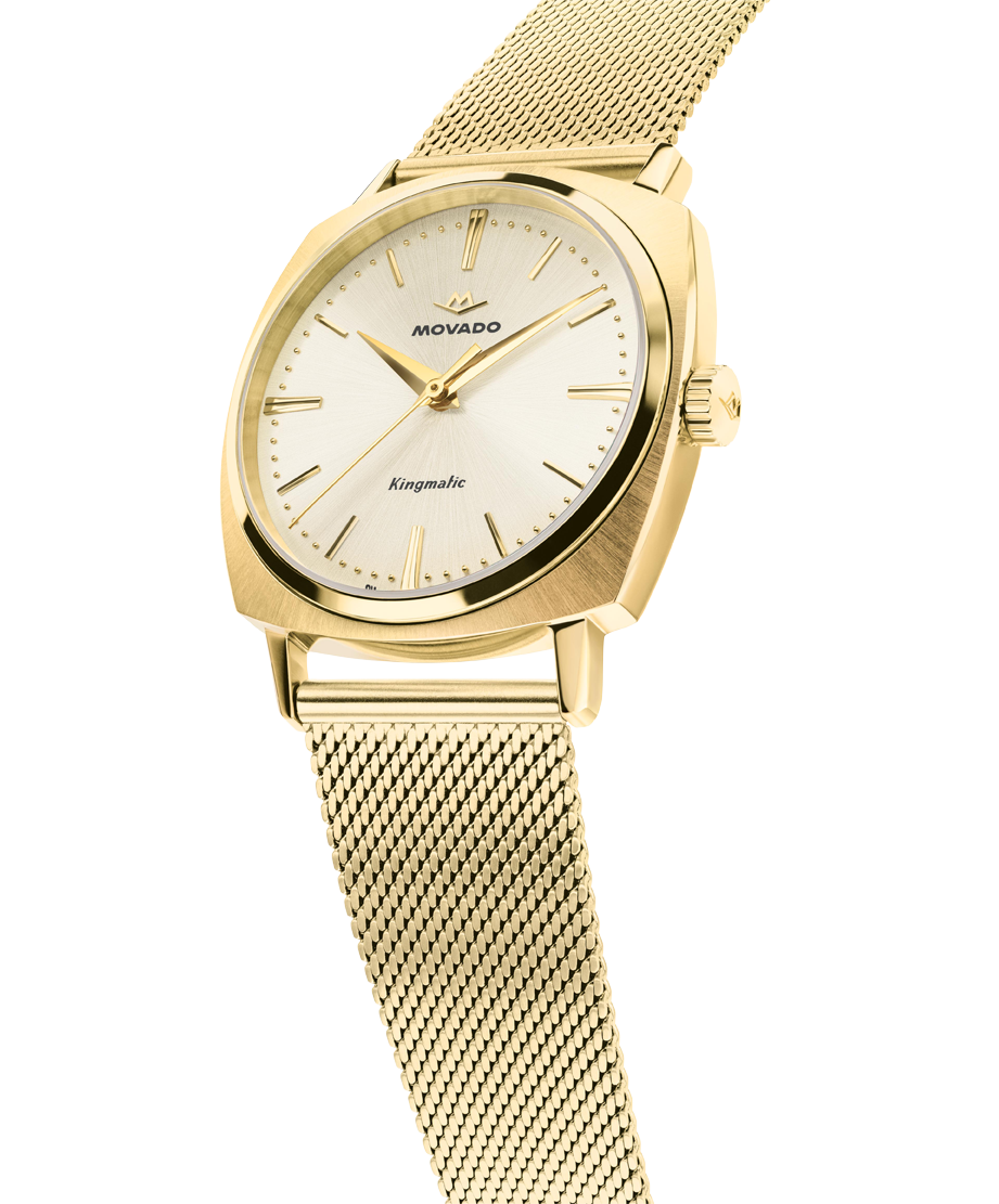 Movado Heritage Kingmatic 35mm SwissAutomatic Watch 