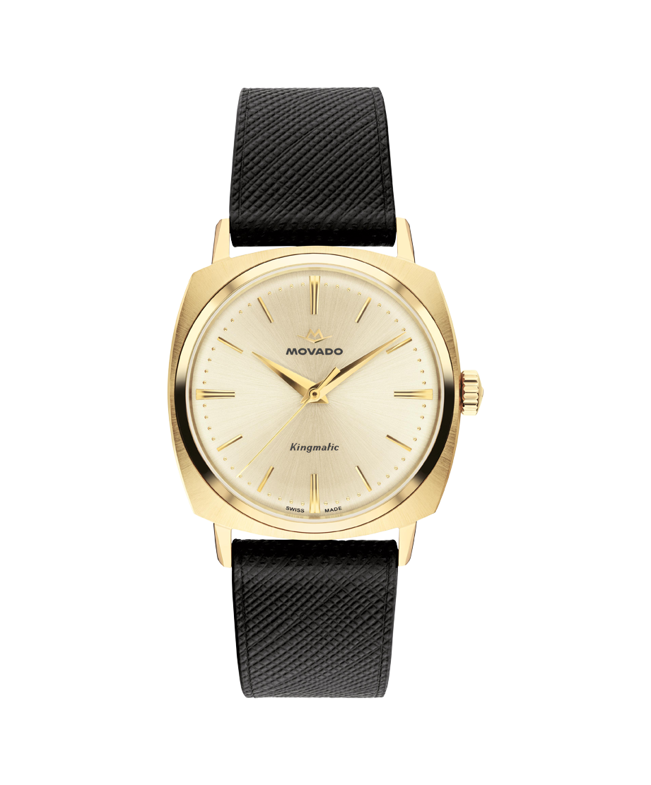 Movado Heritage Kingmatic 35mm SwissAutomatic Watch 