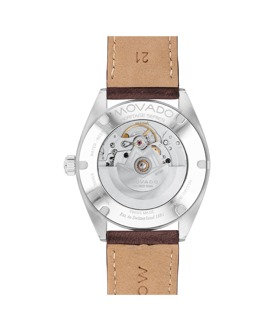 Movado Heritage Datron 40mm SwissAutomatic Watch 