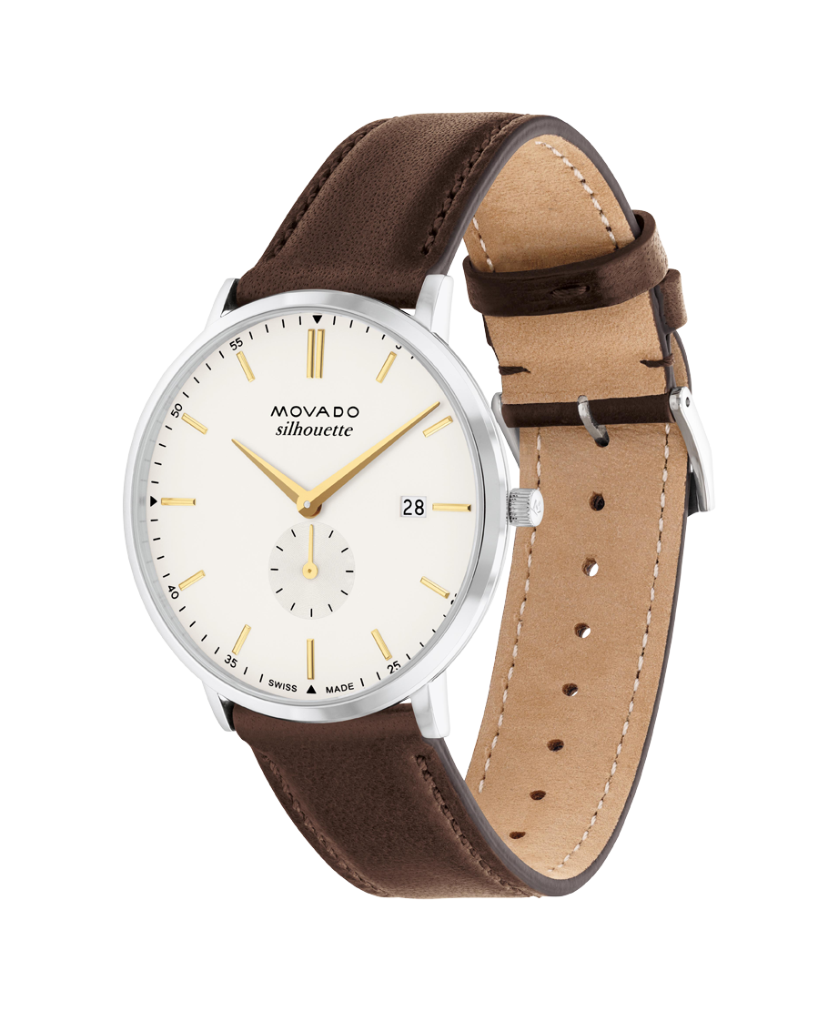 Movado Heritage Silhouette 40mm SwissQuartz Watch 