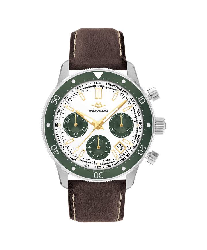 Movado Alta Super Sub Sea Chronograph 43mm SwissAutomatic Chronograph