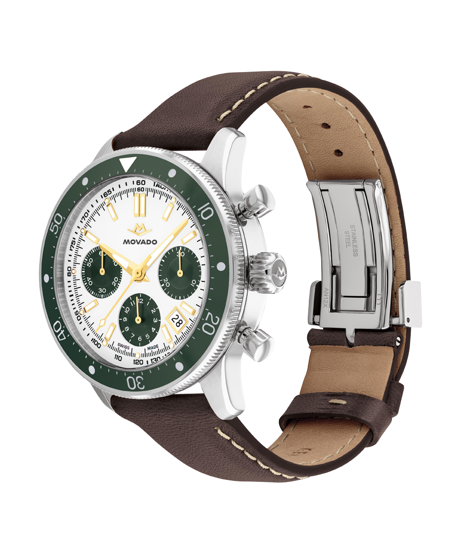 Movado Alta Super Sub Sea Chronograph 43mm SwissAutomatic Chronograph