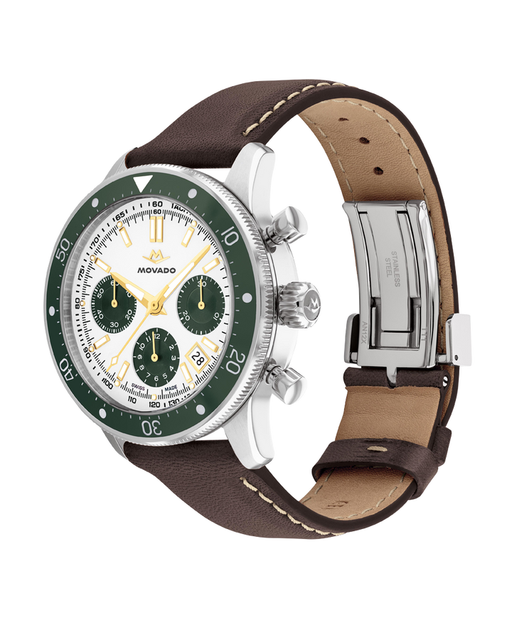Movado Alta Super Sub Sea Chronograph 43mm SwissAutomatic Chronograph