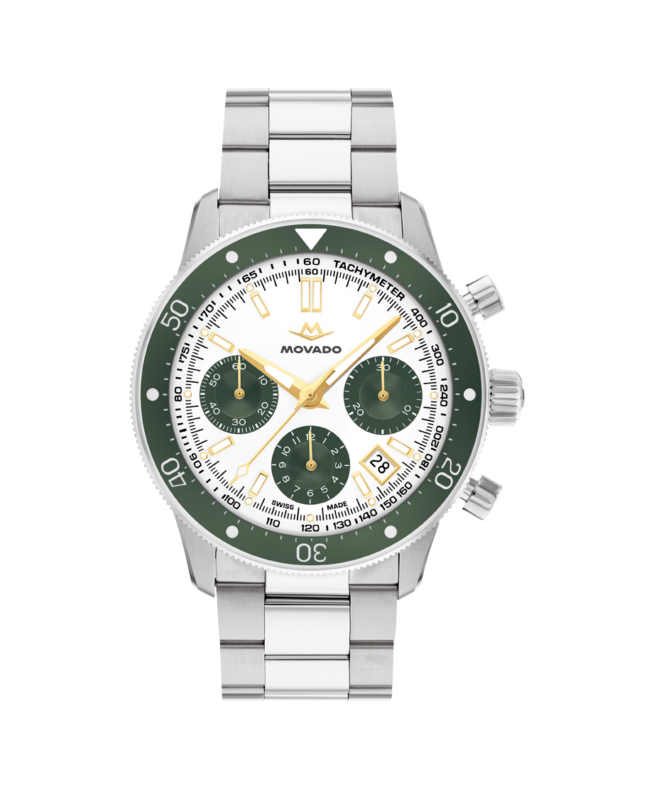 Movado Alta Super Sub Sea Chronograph 43mm SwissAutomatic Chronograph