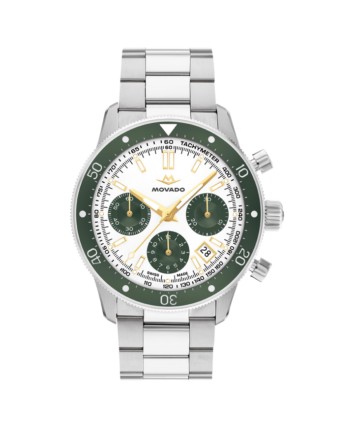 Movado Alta Super Sub Sea Chronograph 43mm SwissAutomatic Chronograph
