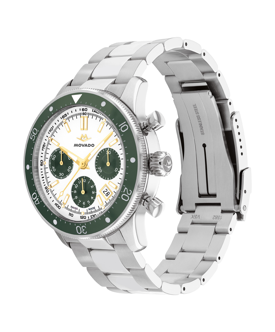 Movado Alta Super Sub Sea Chronograph 43mm SwissAutomatic Chronograph