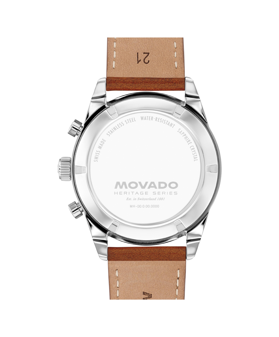 Movado Heritage Calendoplan S Chronograph 42mm SwissQuartz Chronograph
