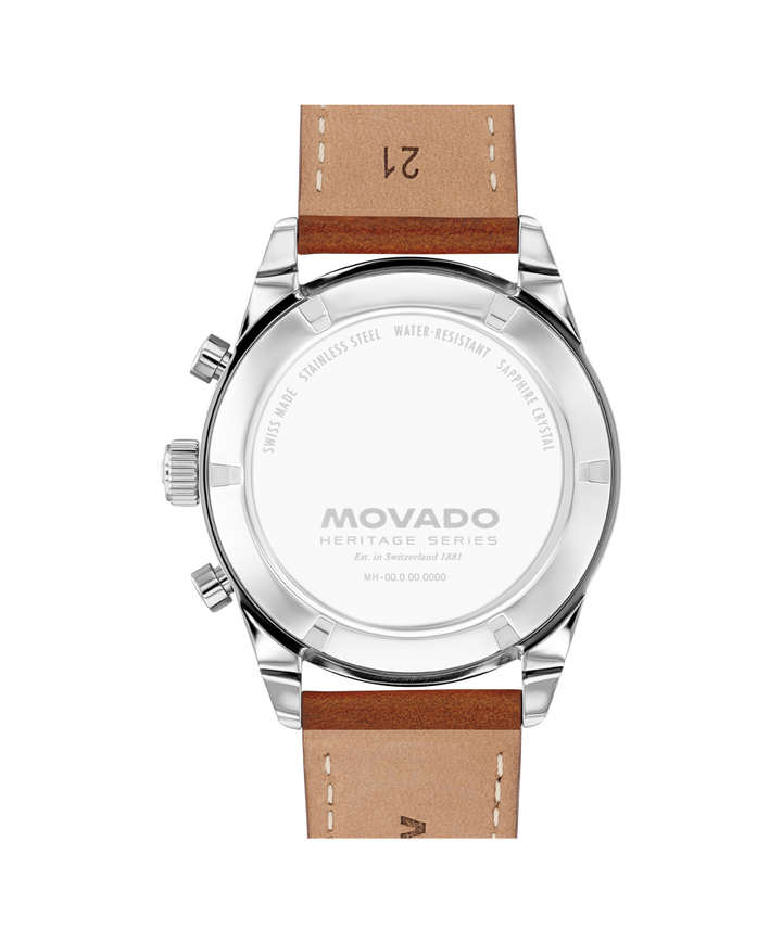 Movado Heritage Calendoplan S Chronograph 42mm SwissQuartz Chronograph