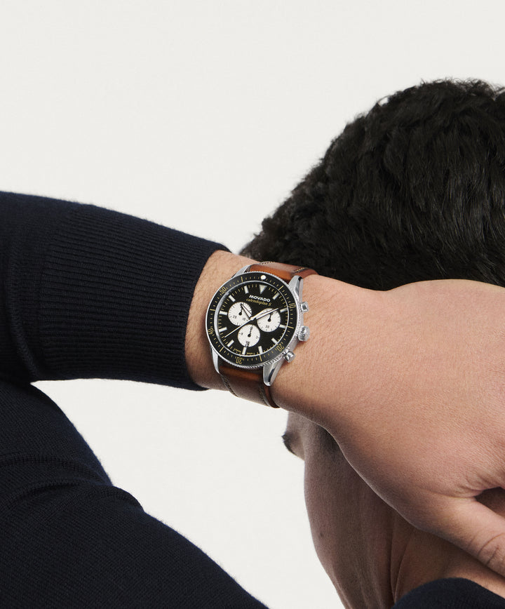 Movado Heritage Calendoplan S Chronograph 42mm SwissQuartz Chronograph