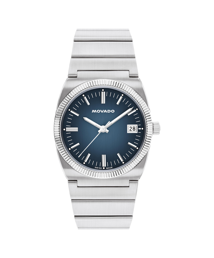Movado Heritage Ondoplan 36mm SwissQuartz Watch 