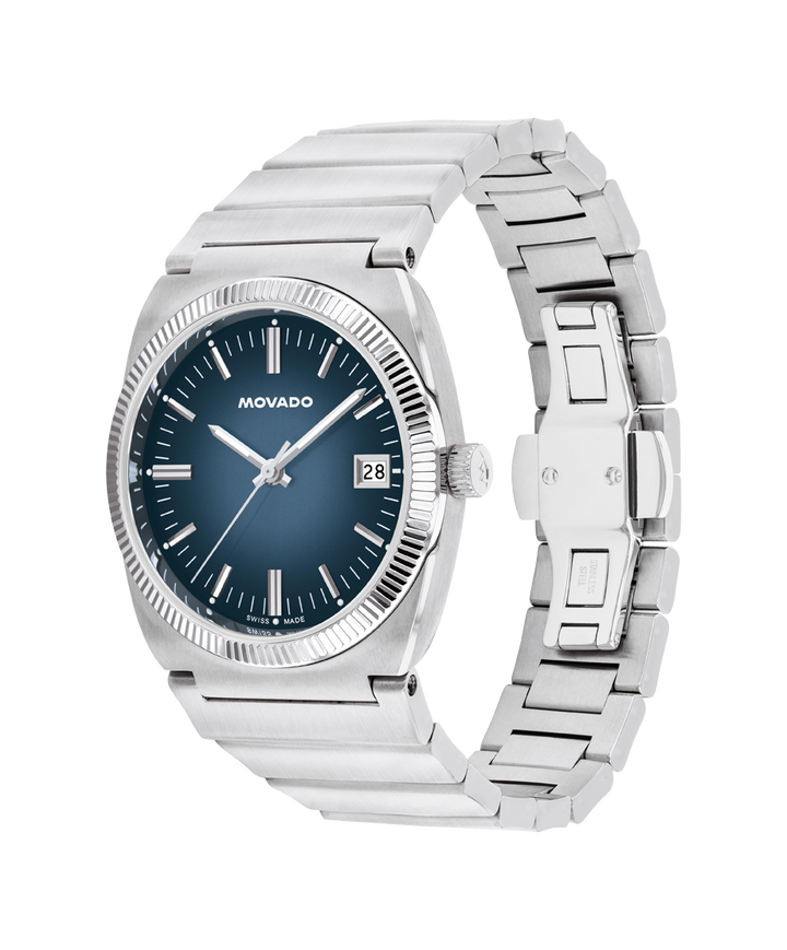 Movado Heritage Ondoplan 36mm SwissQuartz Watch 
