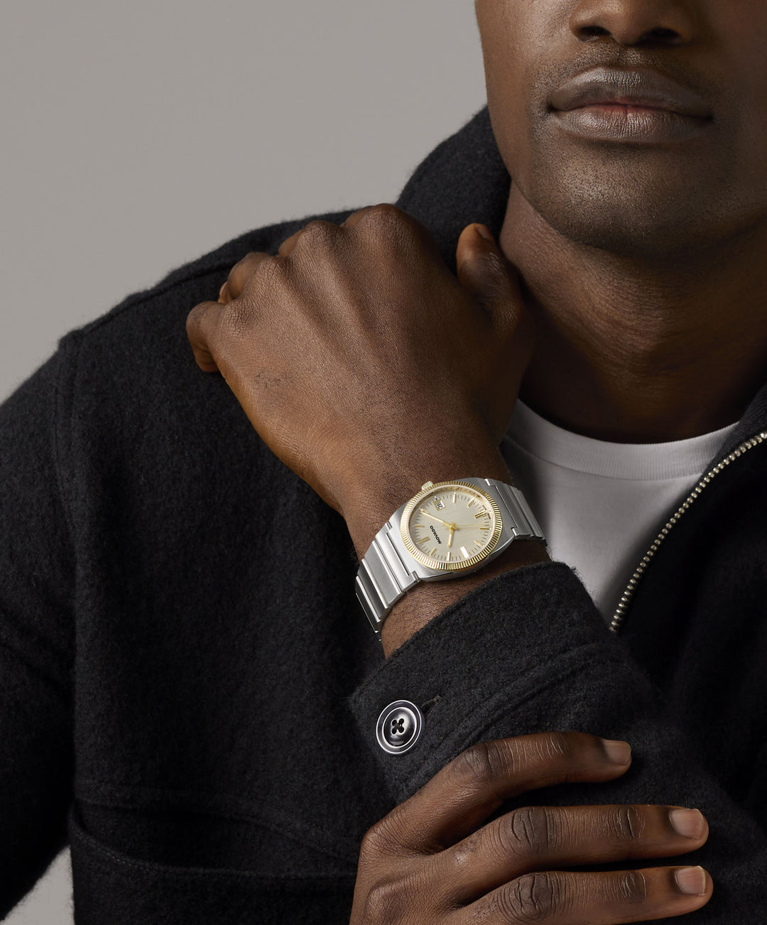 Movado Heritage Ondoplan 36mm SwissQuartz Watch 