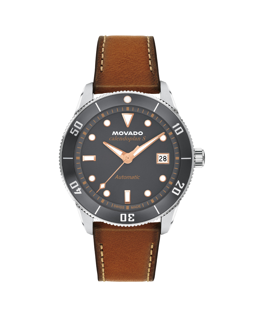 Movado Heritage Calendoplan S 40mm SwissAutomatic Watch 