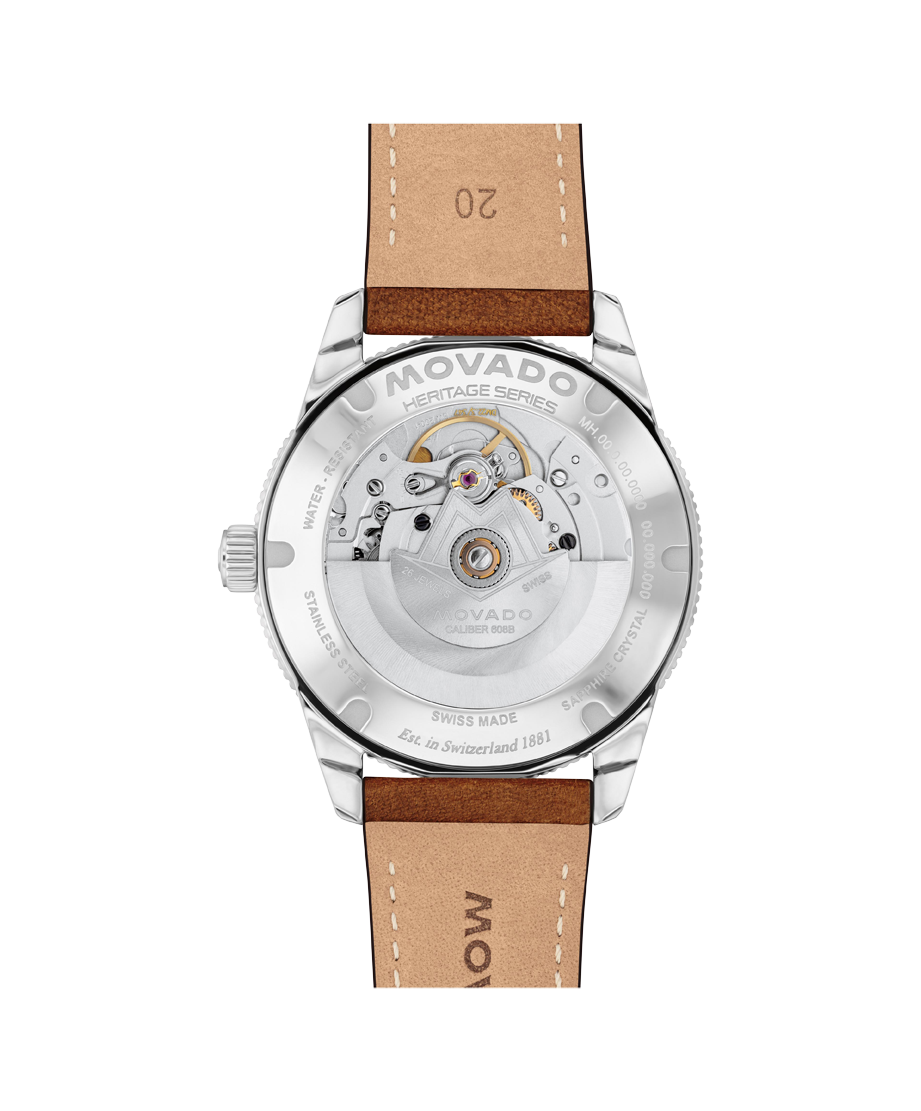 Movado Heritage Calendoplan S 40mm SwissAutomatic Watch 