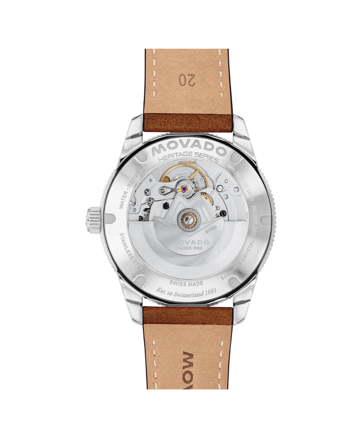 Movado Heritage Calendoplan S 40mm SwissAutomatic Watch 