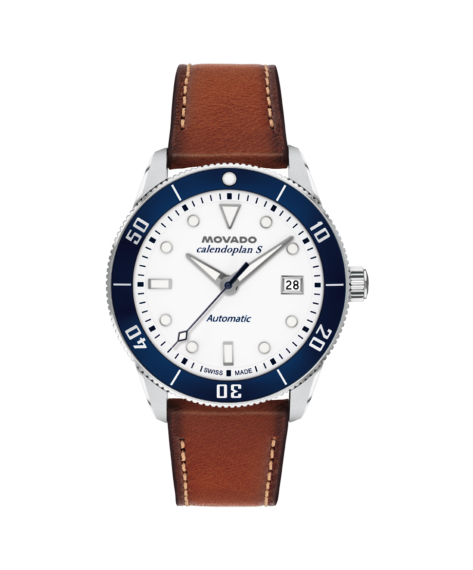 Movado Heritage Calendoplan S 40mm SwissAutomatic Watch 
