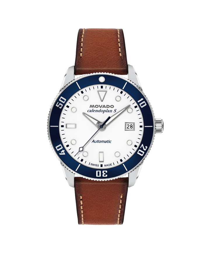 Movado Heritage Calendoplan S 40mm SwissAutomatic Watch 