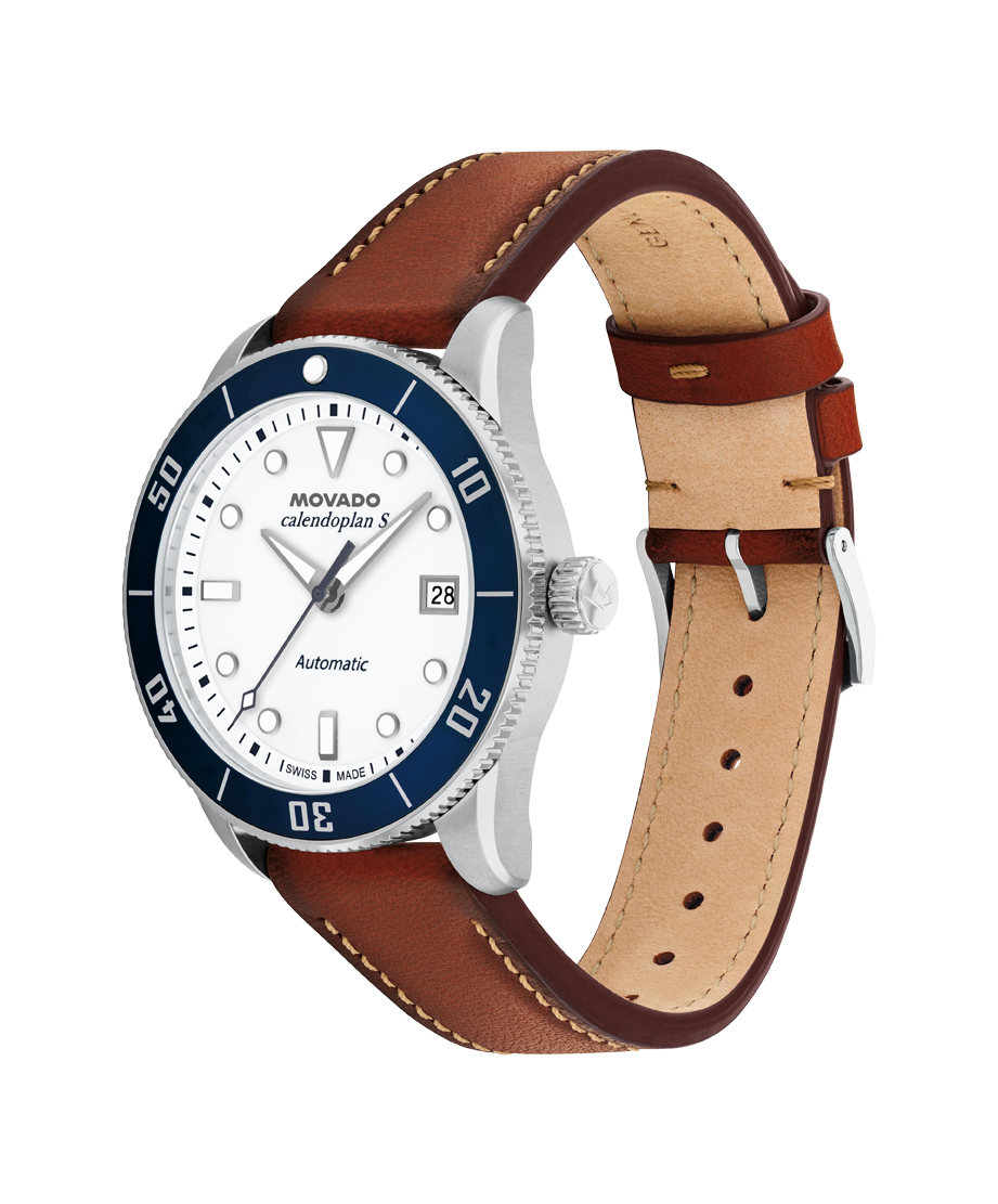 Movado Heritage Calendoplan S 40mm SwissAutomatic Watch 