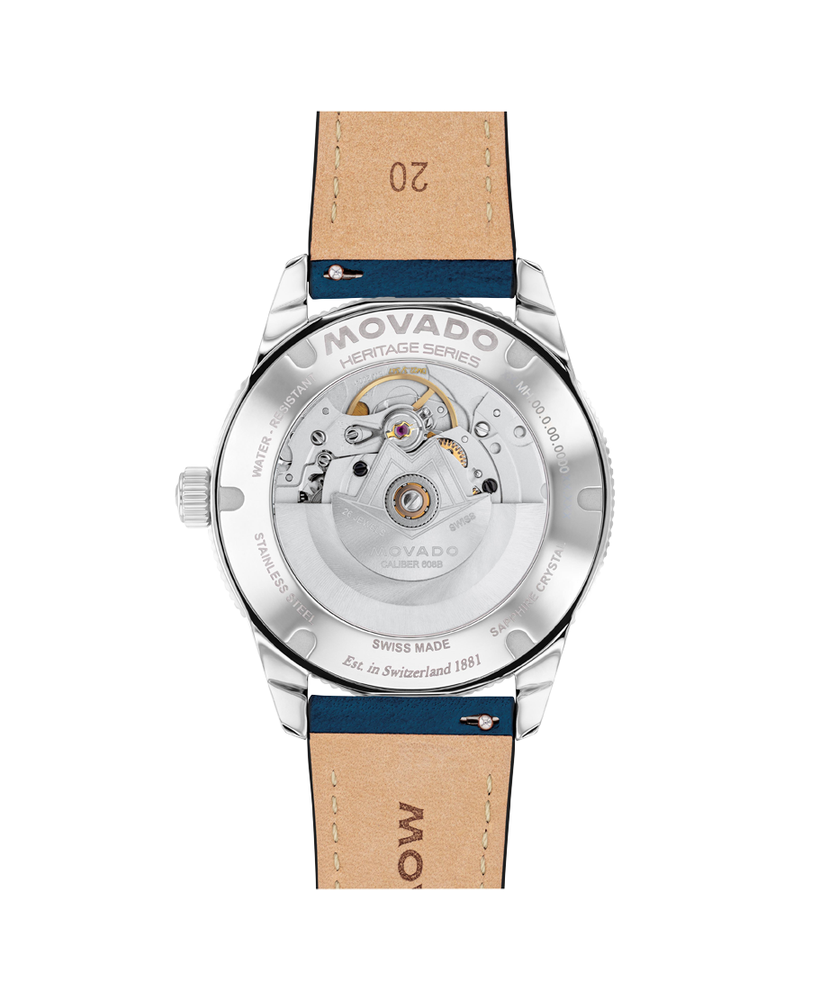 Movado Heritage Calendoplan S 40mm SwissAutomatic Watch 