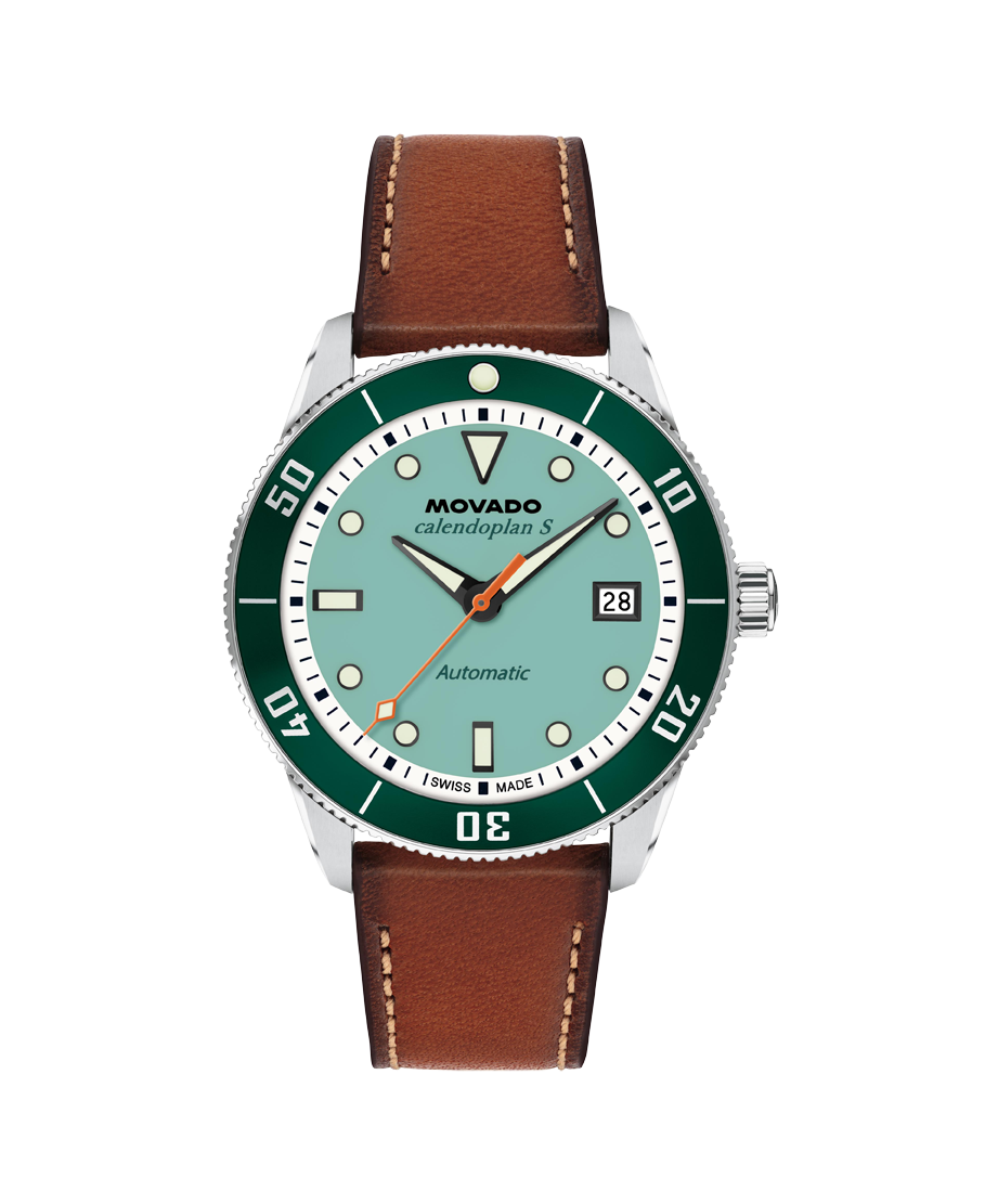 Movado Heritage Calendoplan S 40mm SwissAutomatic Watch 