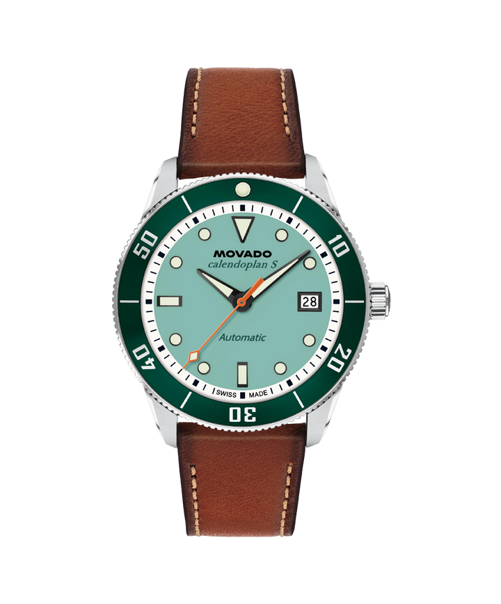 Movado Heritage Calendoplan S 40mm SwissAutomatic Watch 