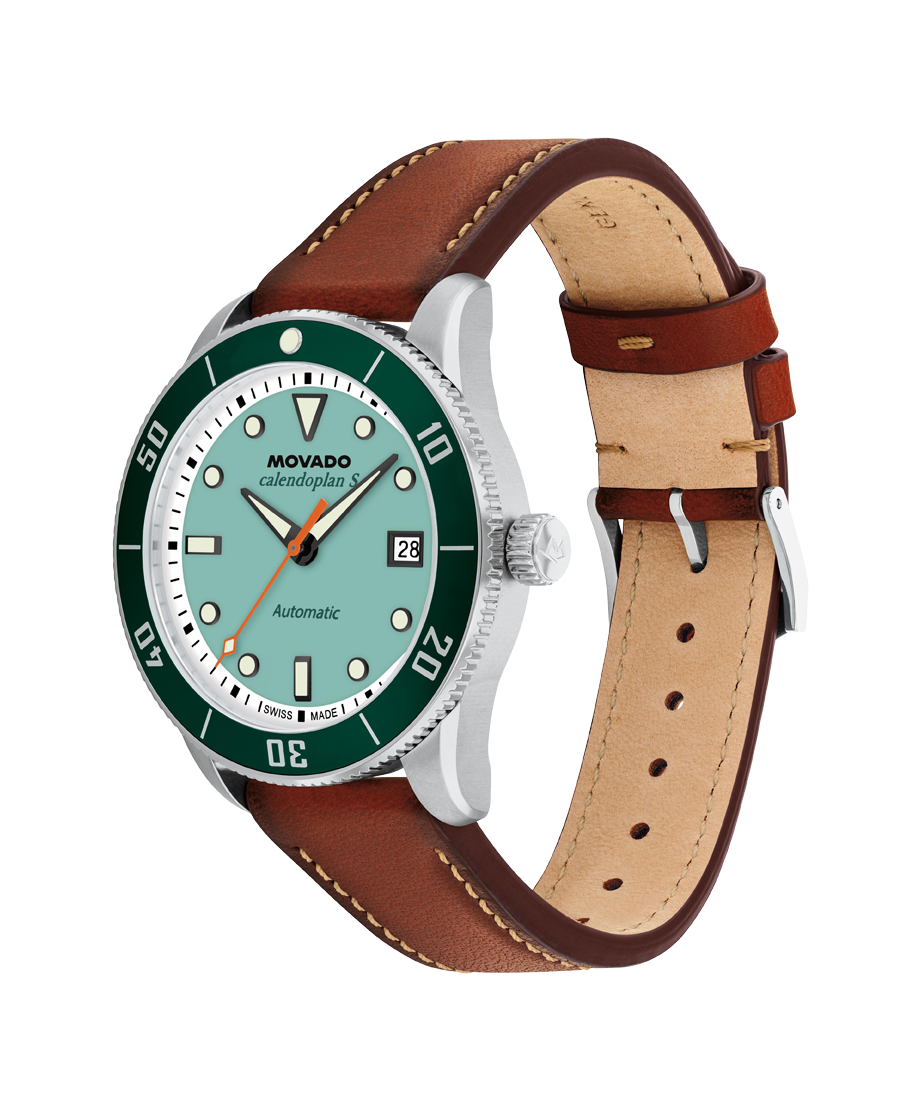 Movado Heritage Calendoplan S 40mm SwissAutomatic Watch 