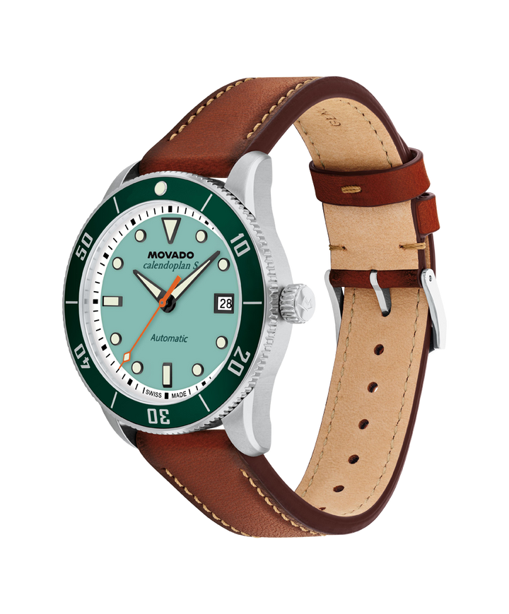 Movado Heritage Calendoplan S 40mm SwissAutomatic Watch 