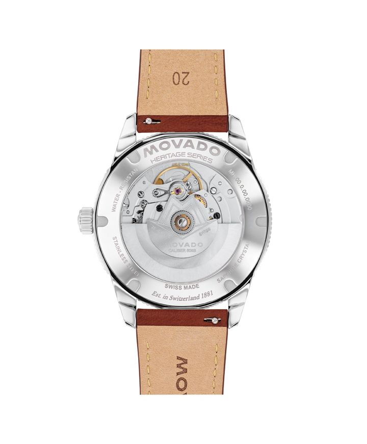 Movado Heritage Calendoplan S 40mm SwissAutomatic Watch 