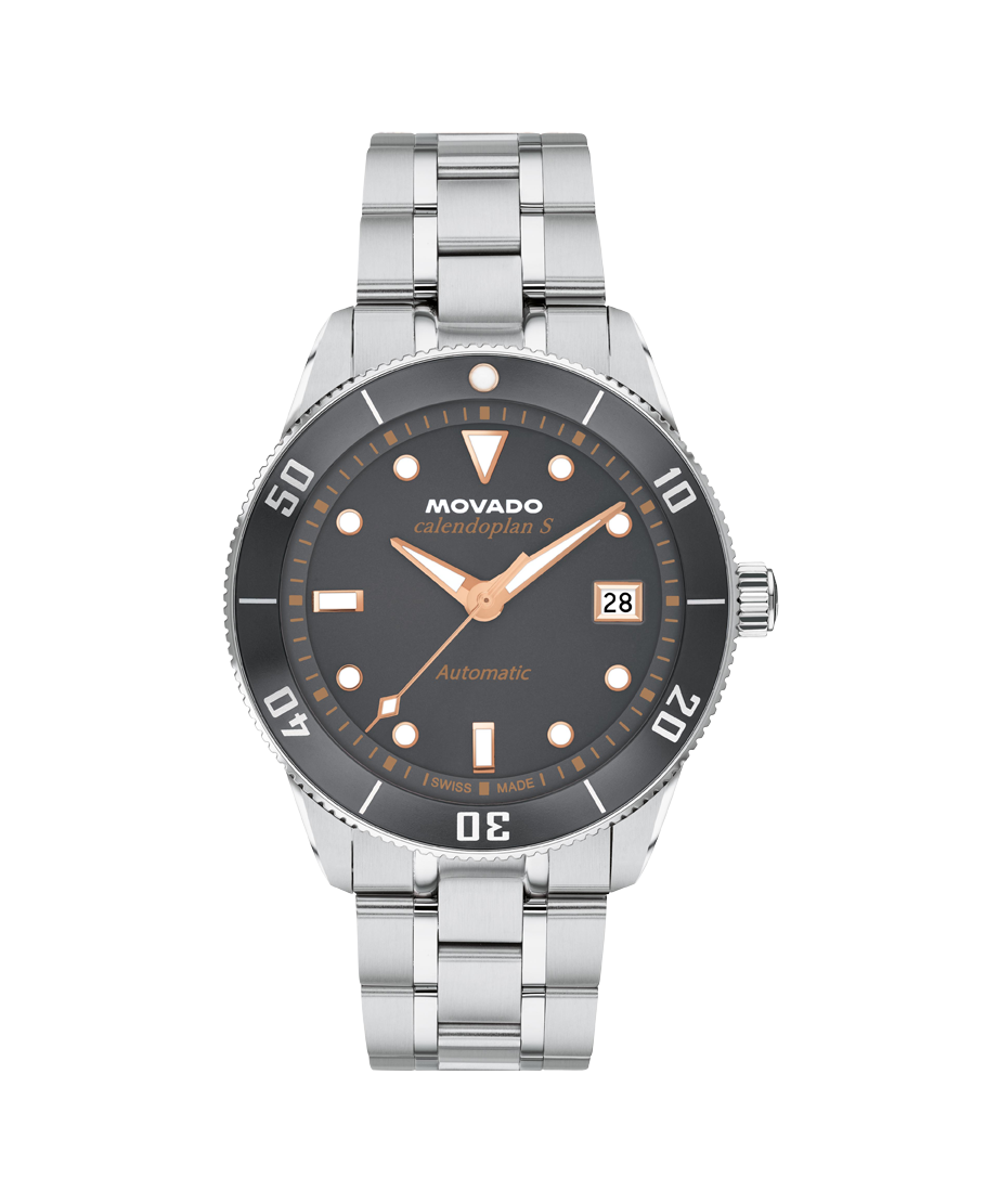 Movado Heritage Series Calendoplan S 40mm Automatic Watch. 3650228