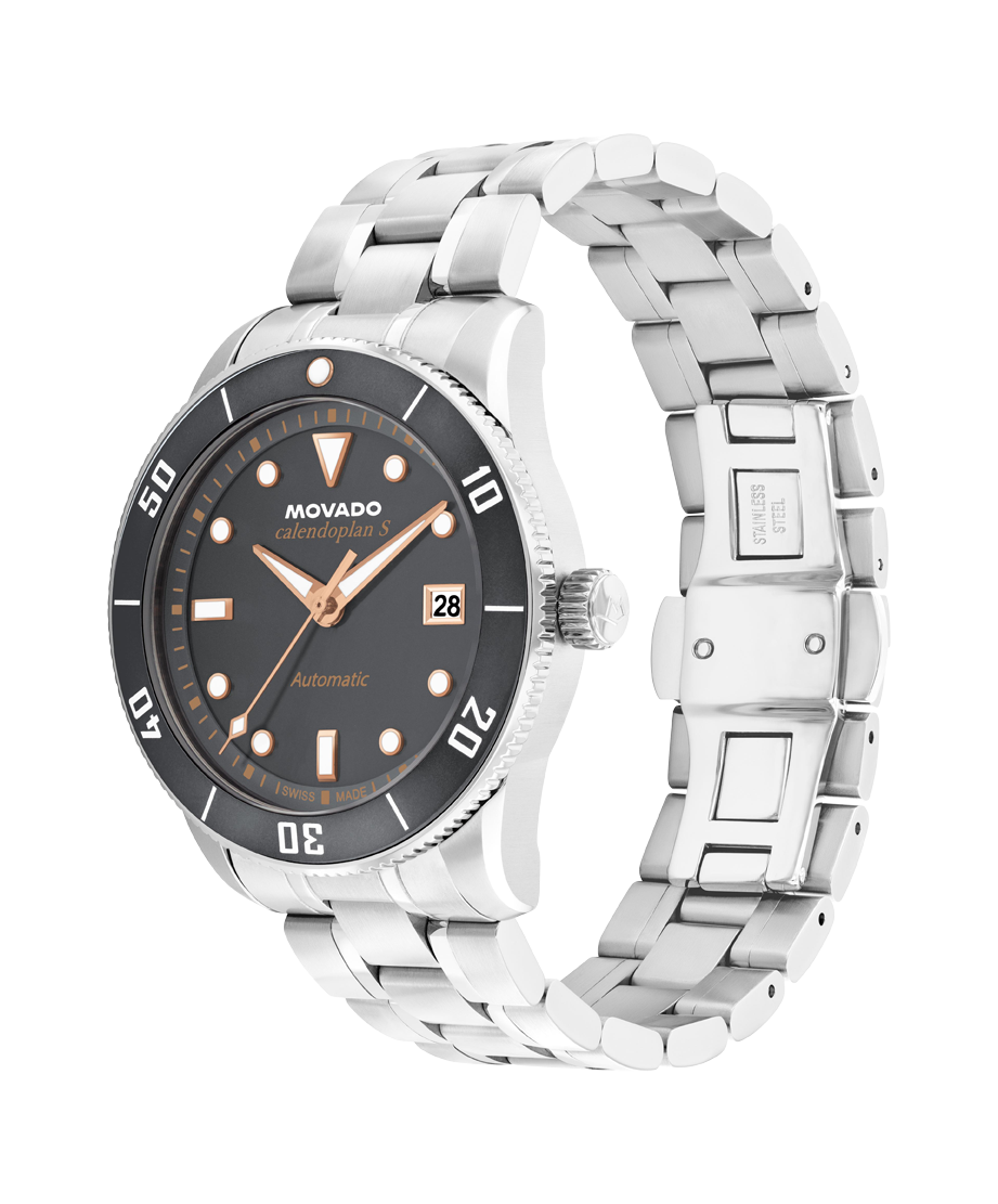 Movado Heritage Series Calendoplan S 40mm Automatic Watch. 3650228
