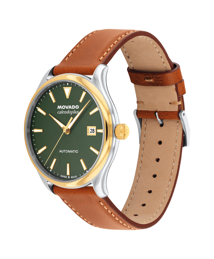 Movado Heritage Calendoplan 40mm SwissAutomatic Watch 