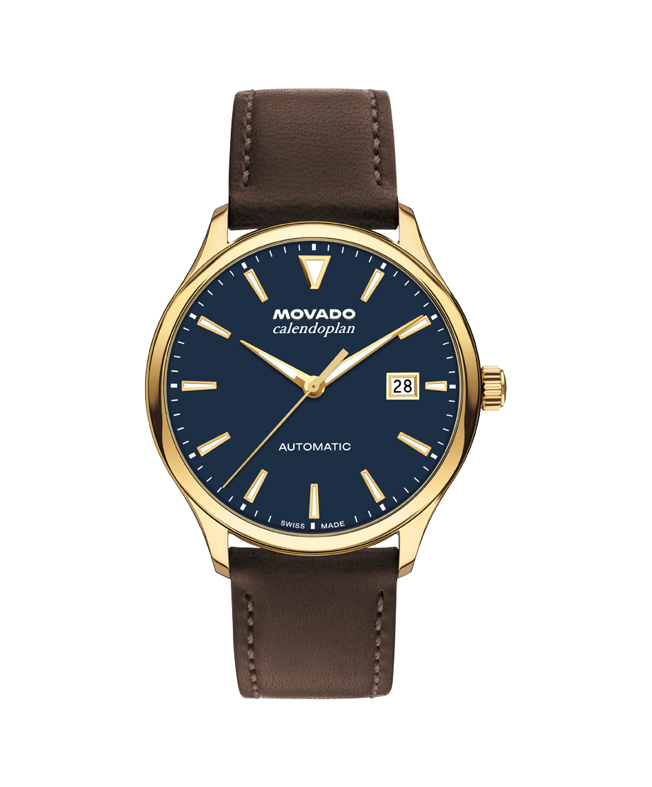 Movado Heritage Calendoplan 40mm SwissAutomatic Watch 