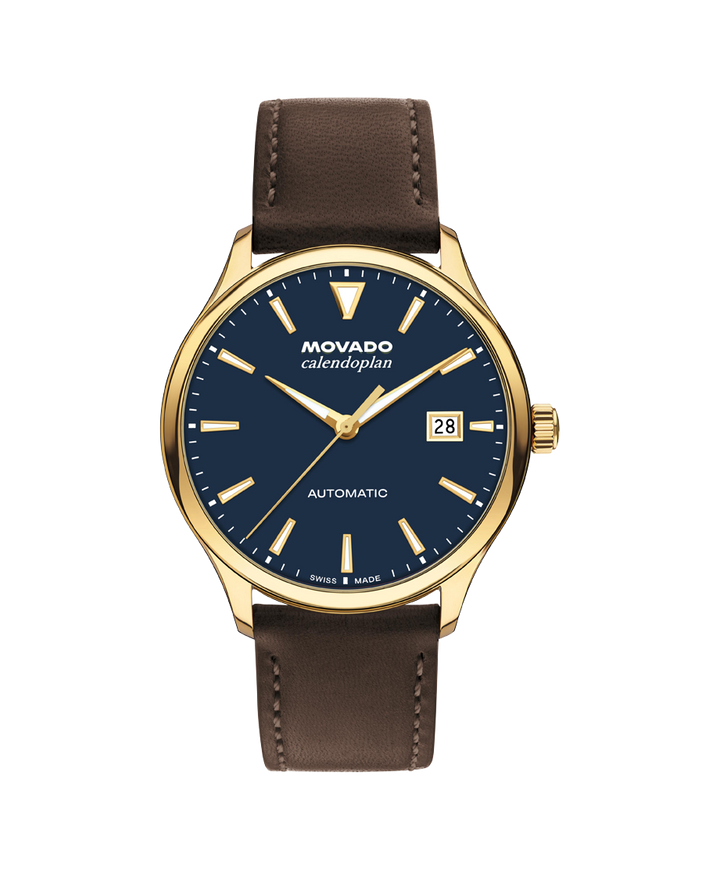 Movado Heritage Calendoplan 40mm SwissAutomatic Watch 