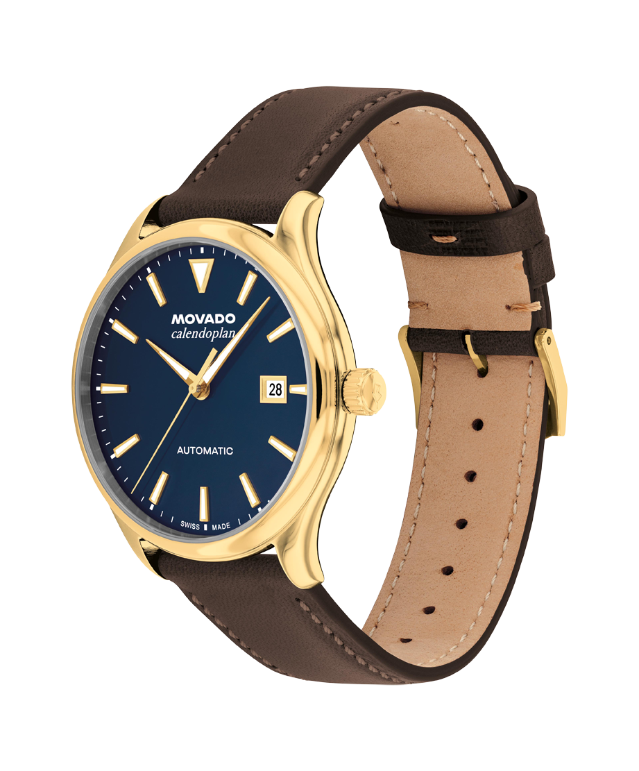 Movado Heritage Calendoplan 40mm SwissAutomatic Watch 