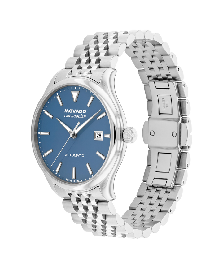 Movado Heritage Calendoplan 40mm SwissAutomatic Watch 