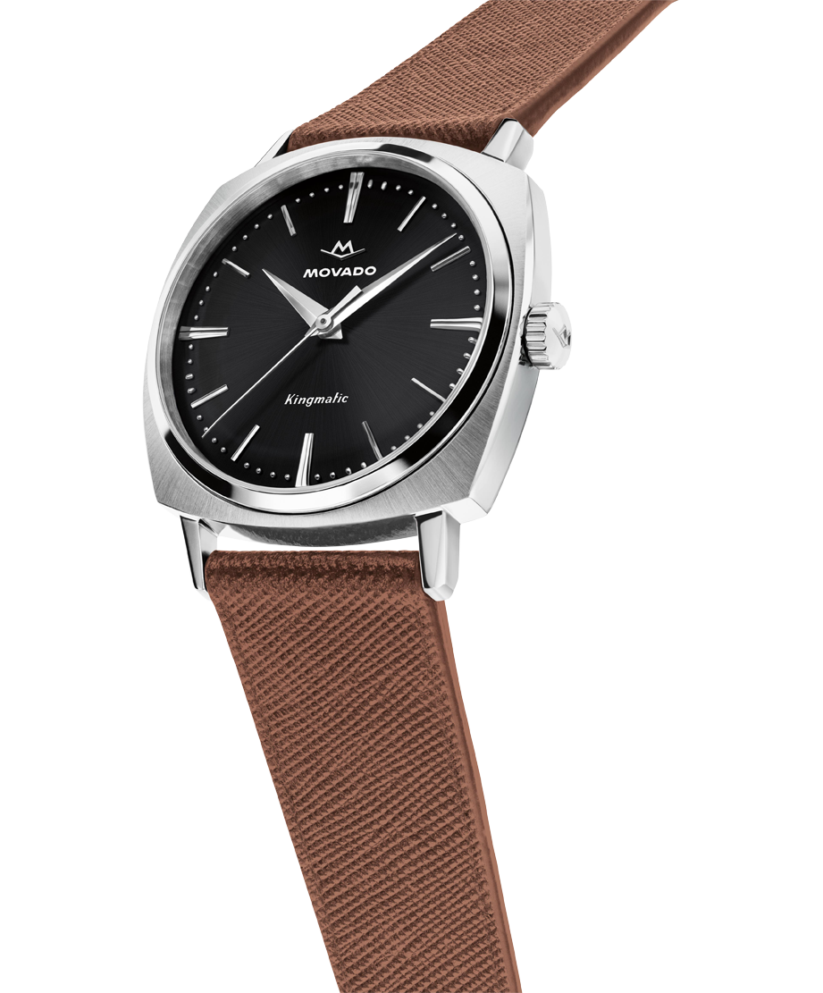 Movado Heritage Kingmatic 35mm SwissAutomatic Watch 