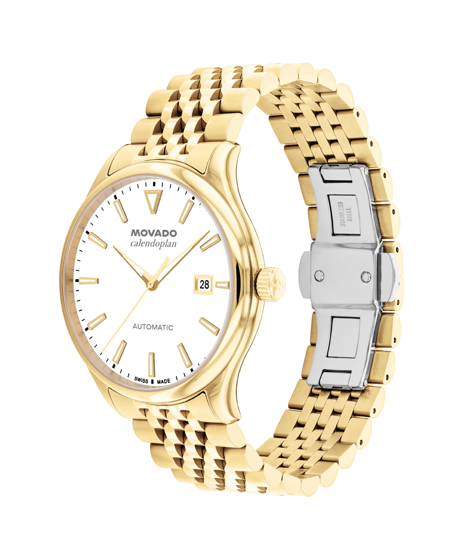 Movado Heritage Calendoplan 40mm SwissAutomatic Watch 