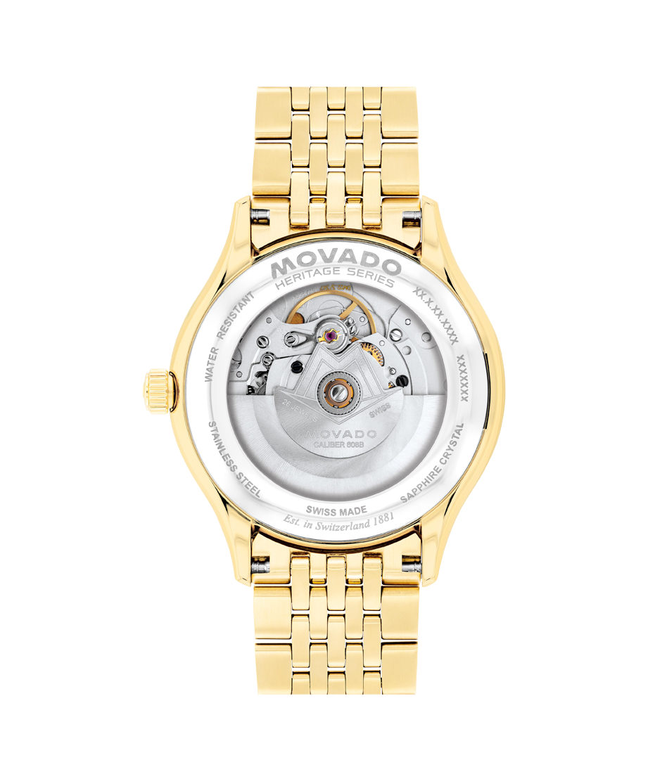 Movado Heritage Calendoplan 40mm SwissAutomatic Watch 