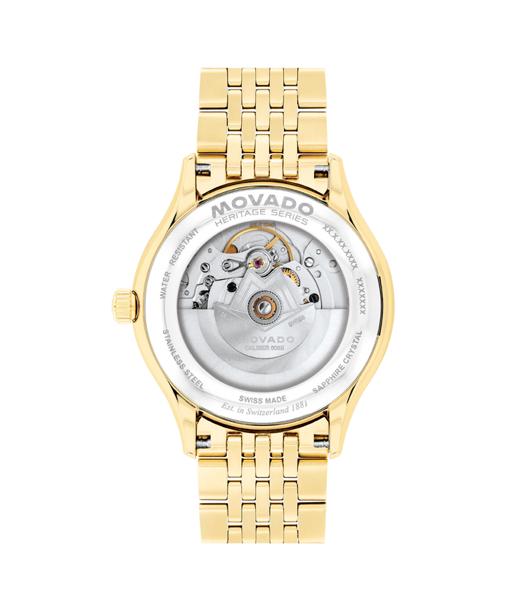 Movado Heritage Calendoplan 40mm SwissAutomatic Watch 