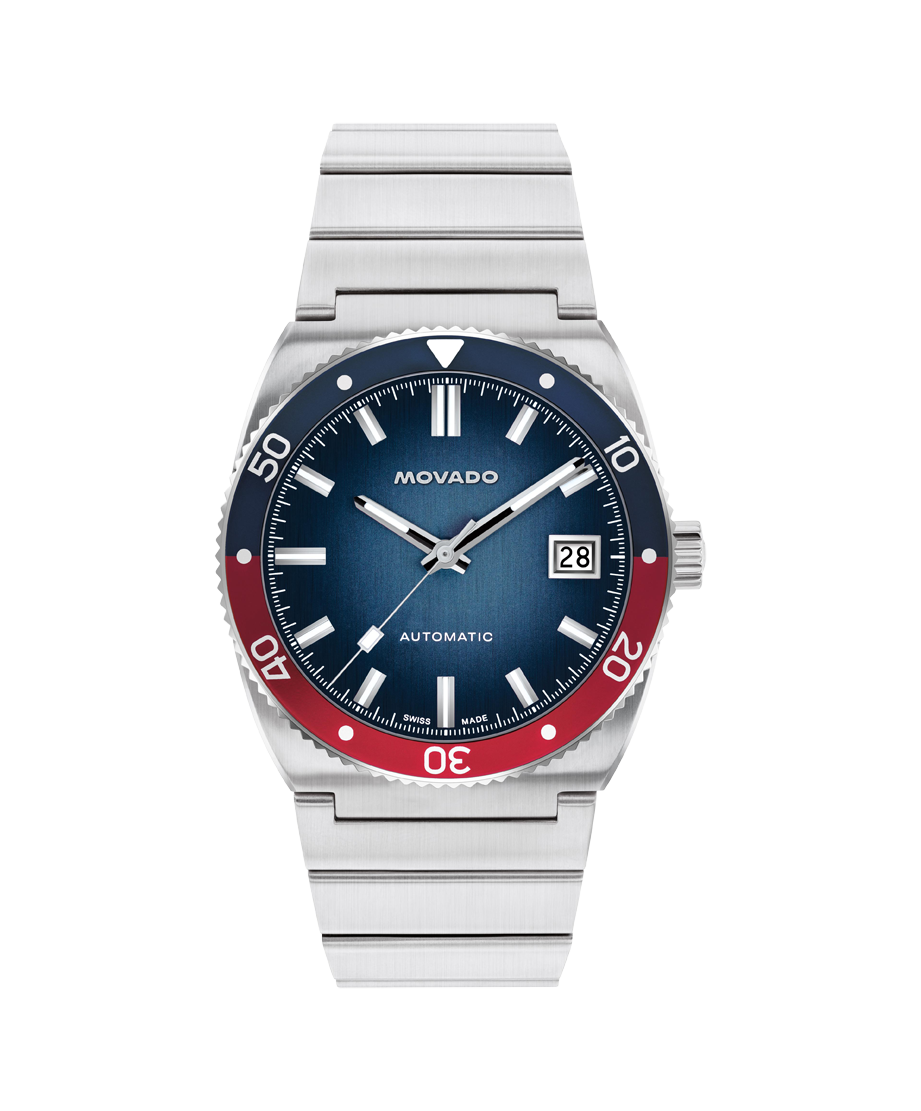 Movado Heritage Ondoplan 39mm SwissAutomatic Watch 