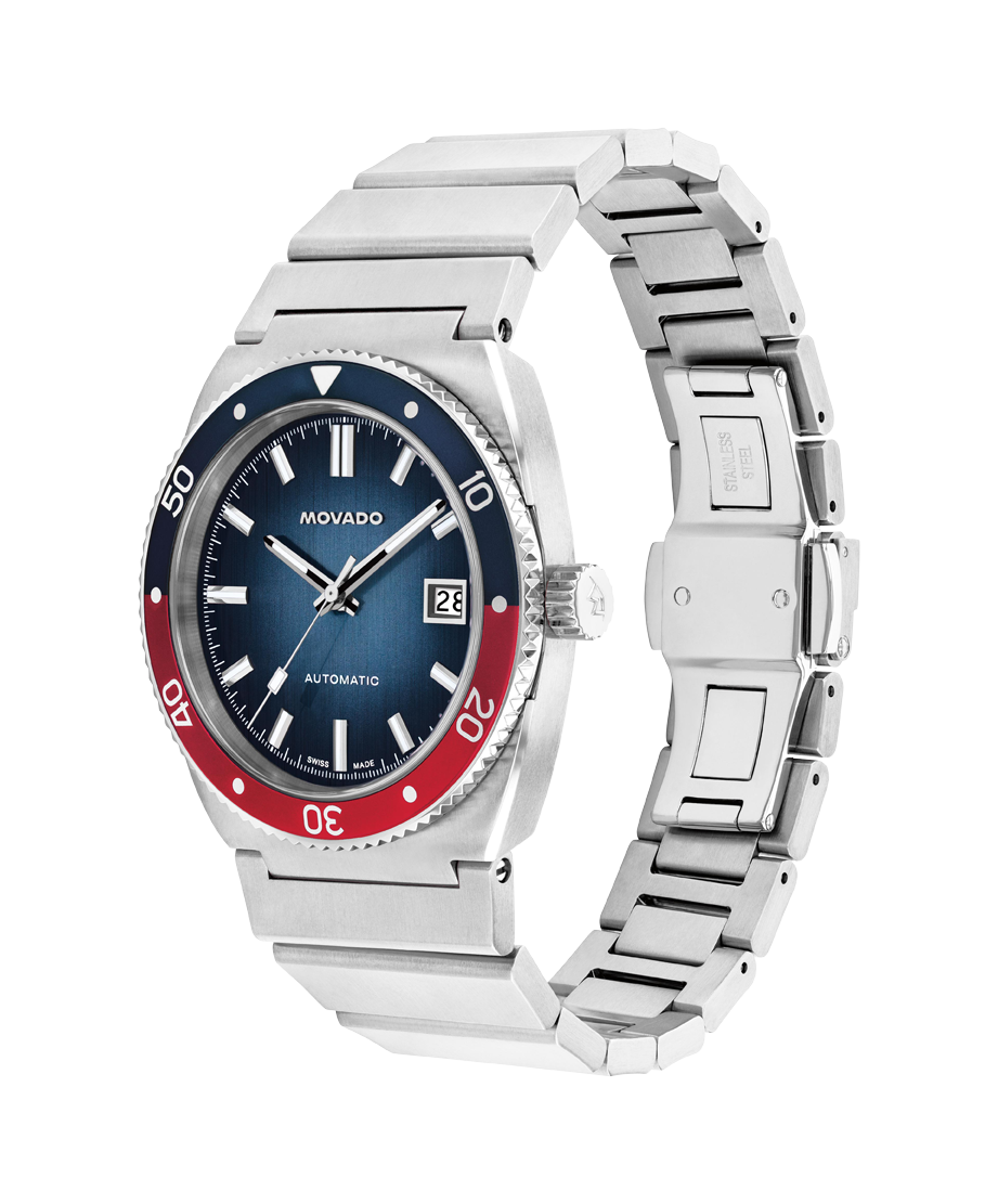 Movado Heritage Ondoplan 39mm SwissAutomatic Watch 