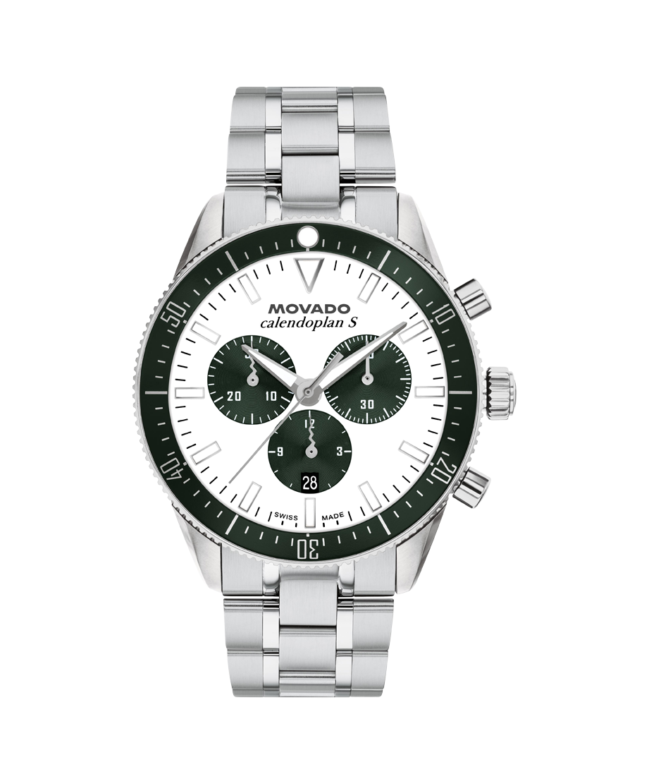 Movado Heritage Calendoplan S Chronograph 42mm SwissQuartz Chronograph