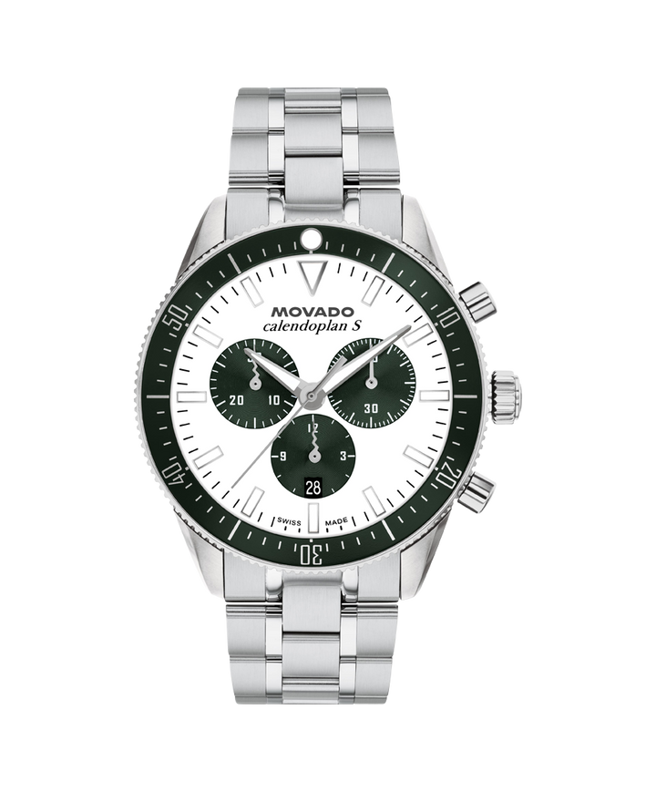 Movado Heritage Calendoplan S Chronograph 42mm SwissQuartz Chronograph