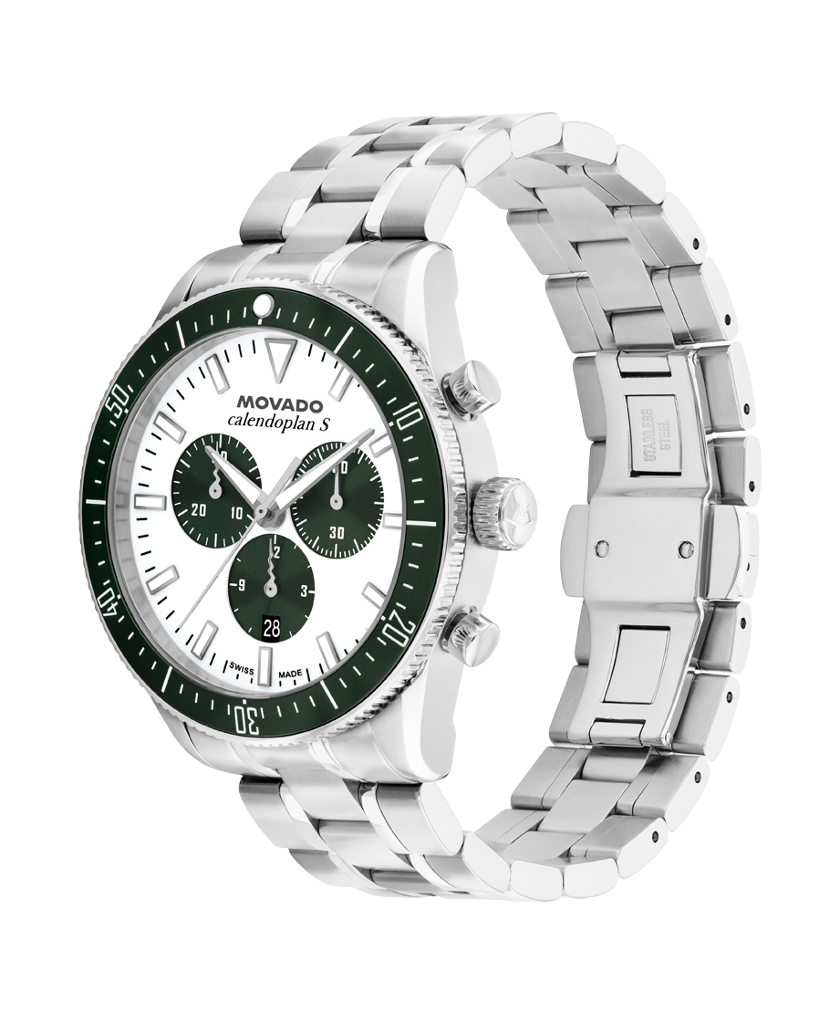 Movado Heritage Calendoplan S Chronograph 42mm SwissQuartz Chronograph