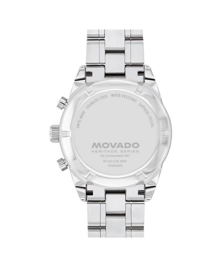Movado Heritage Calendoplan S Chronograph 42mm SwissQuartz Chronograph