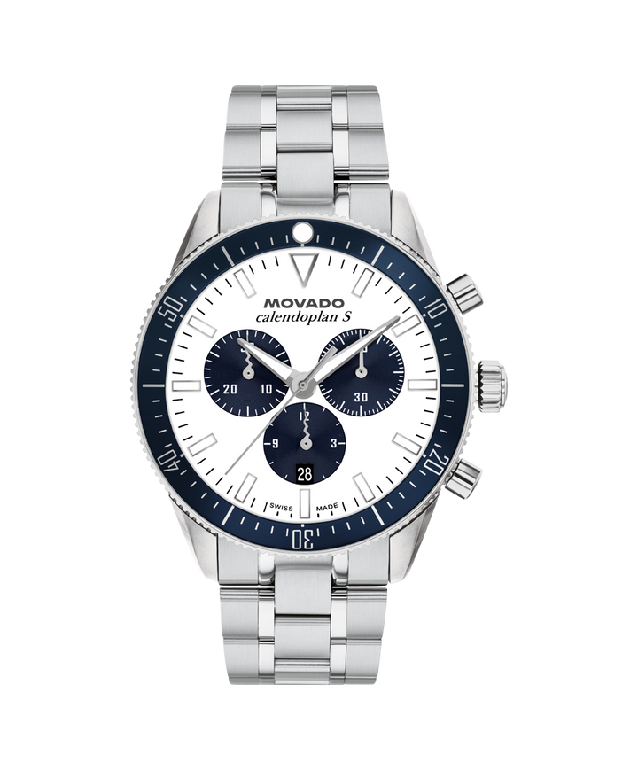 Movado Heritage Calendoplan S Chronograph 42mm SwissQuartz Chronograph