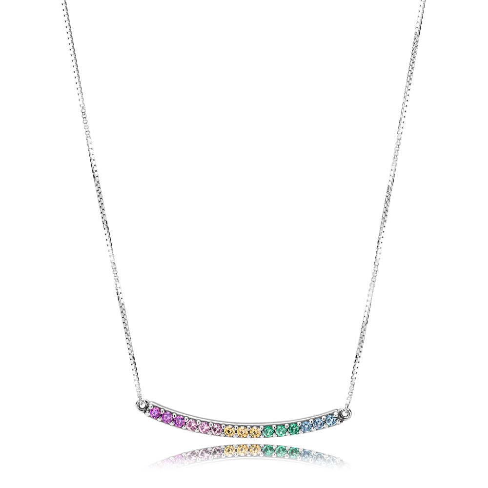Arch, Multi-Colored CZ &amp; Crystals