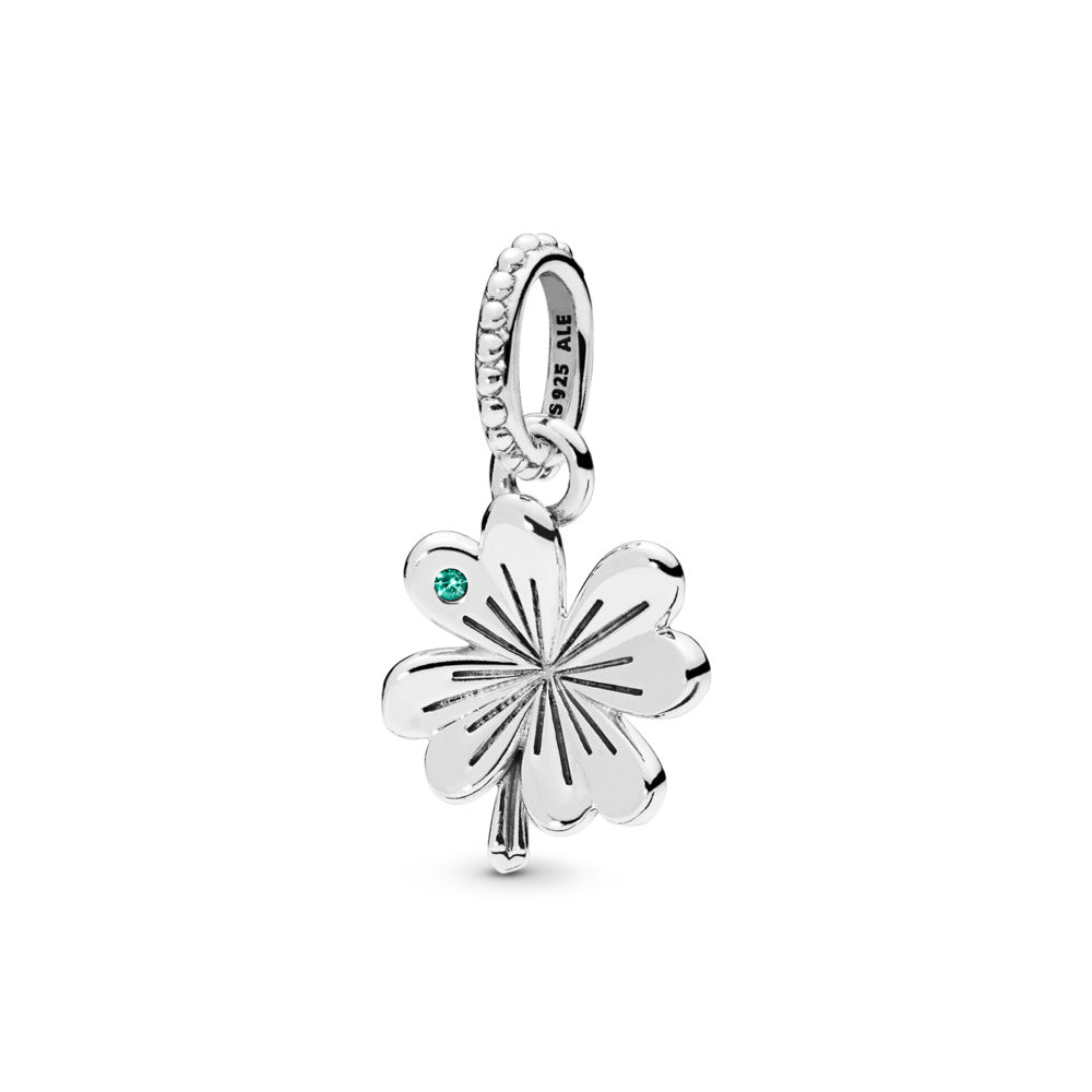 FINAL SALE - Lucky Four-Leaf Clover Pendant