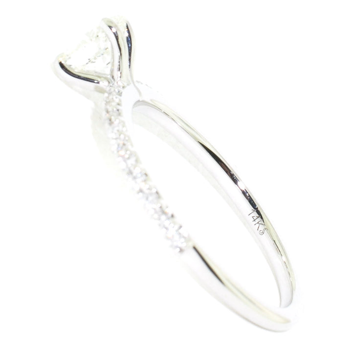 Graziella Originals Diamond Engagement Ring. 0.90CTW VS2-I Colour Center Diamond.